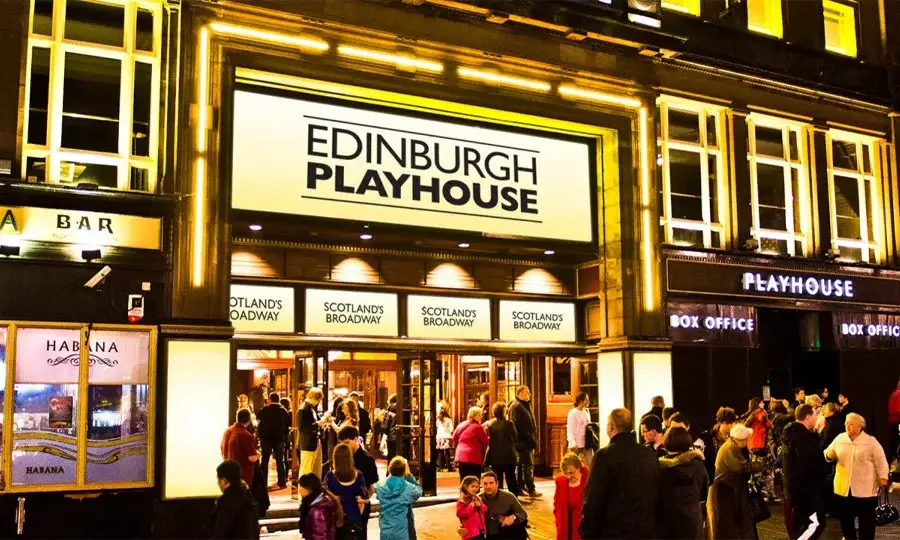 Location of Edinburgh Playhouse