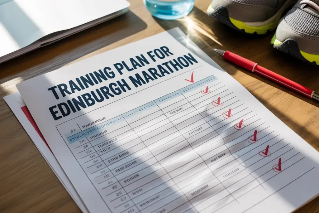 Training Plan for Edinburgh Marathon