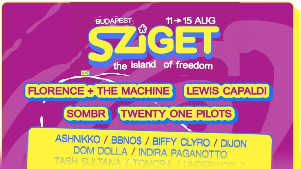 Sziget Festival Dates 2026