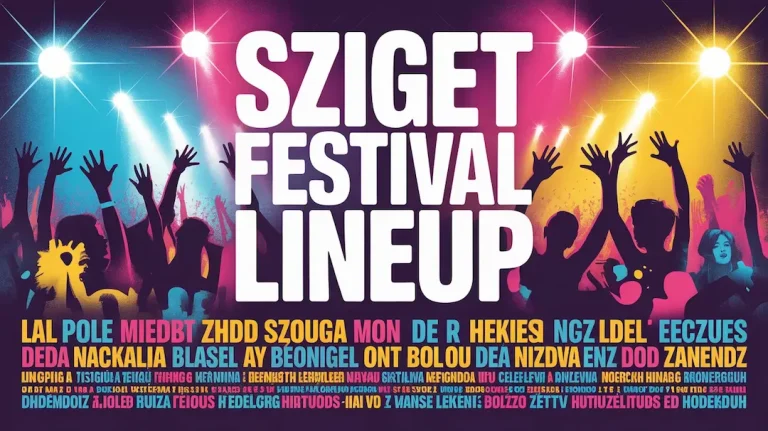 Sziget Festival Lineup