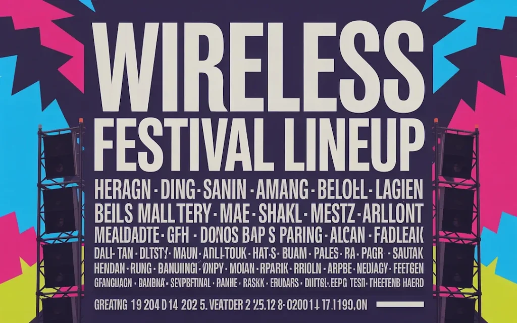 Wireless Festival Lineup