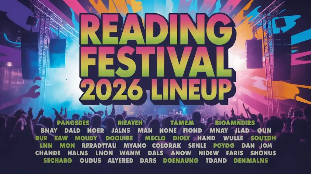 Reading Festival 2026 Lineup